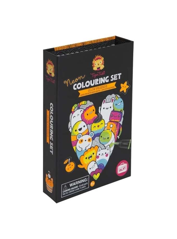 Neon Colouring Sets Glow Friends