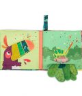 Libro textil de actividades - en la jungla - Imagen 4