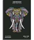Aniwood Puzzle Elefante M