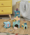 Pirámide Apilable con Figuritas de Madera Animales - Imagen 4