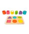 Puzzle con 6 Figuras Sensoriales Janod Saltimbanquikids