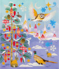 Kit Creativo - Pintura Nacarada con Plantilla 4 Estaciones - Imagen 3
