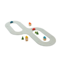 Carretera y tren de caucho Plantoys Saltimbanquikids