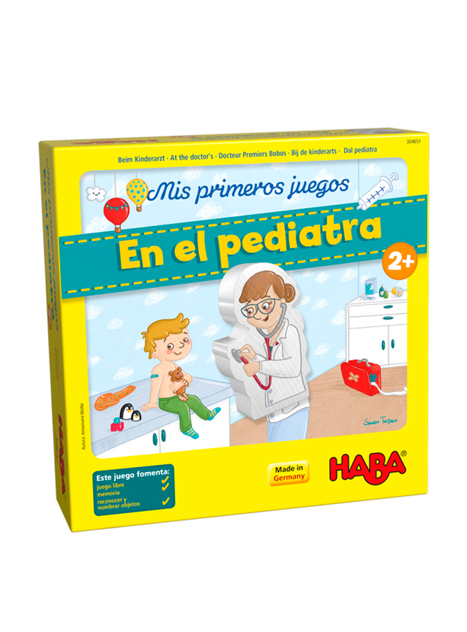 Mis primeros juegos – En el Pediatra Haba Saltimbanquijocs