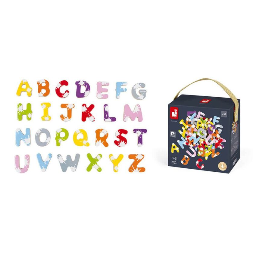 janod maletin de 52 letras splash