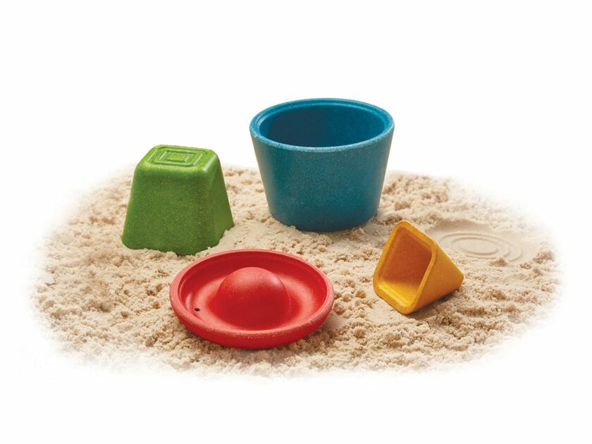 5804 PlanToys CREATIVE SAND PLAY Water Play Coordination Creative Tactile Fine Motor Imagination 3yrs Wooden toys Education toys Safety Toys Non