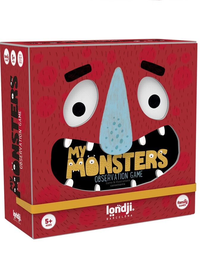My Monsters juego de mesa de Londji Saltimbanquikids