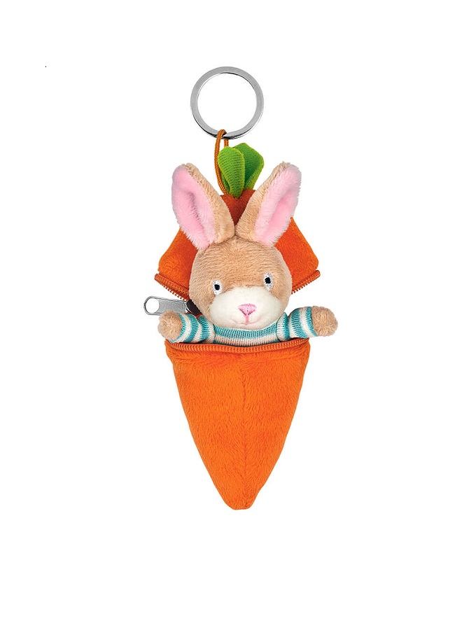 llavero conejito en zanahoria