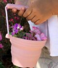 Cubo Mini plegable Scrunch PINK - Imagen 3