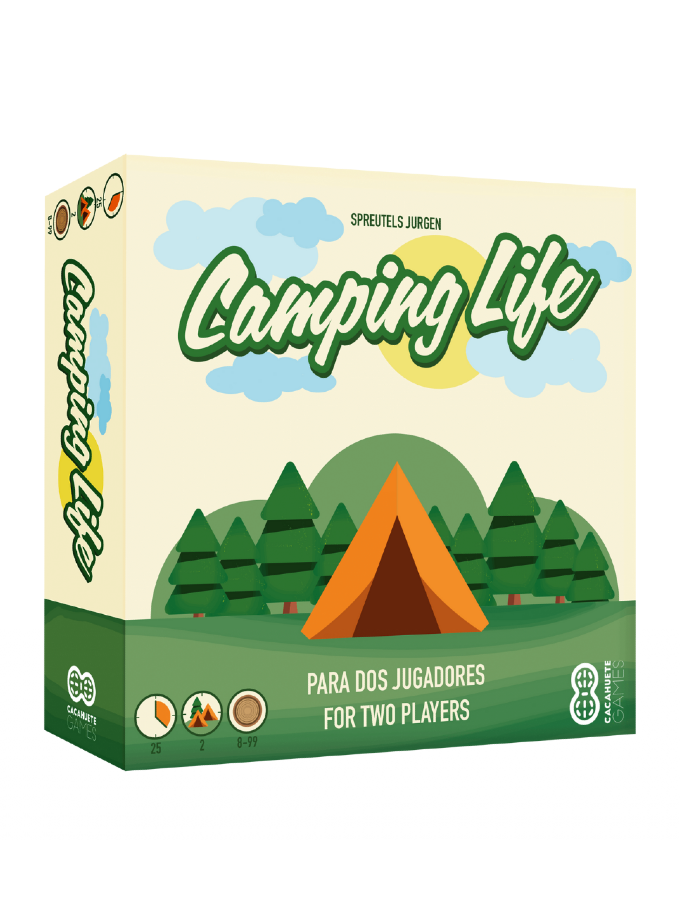 Juego de mesa Camping Life Cacahuete Games Saltimbanquikids