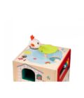Cubo de actividades de madera Granja Lilliputiens - Imagen 4