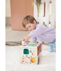 Cubo de actividades de madera Granja Lilliputiens - Imagen 3
