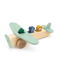 Avión con animales de madera Trixie Saltimbanquikids