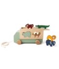 Camión con animales de madera Trixie Saltimbanquikids