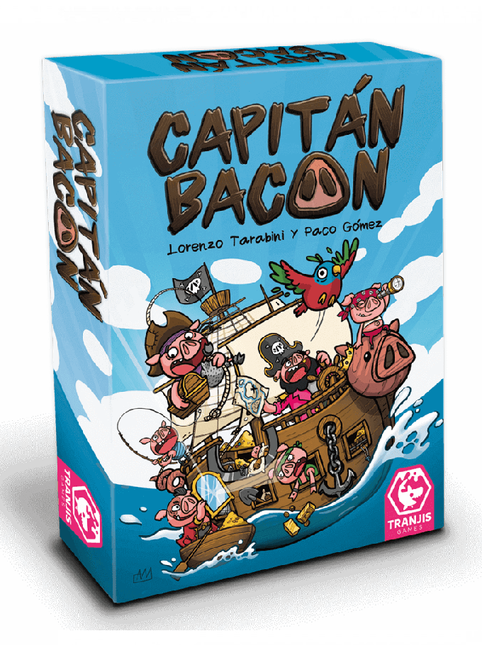 Juego Capitán Bacon Tranjis Games Saltimbanquikids