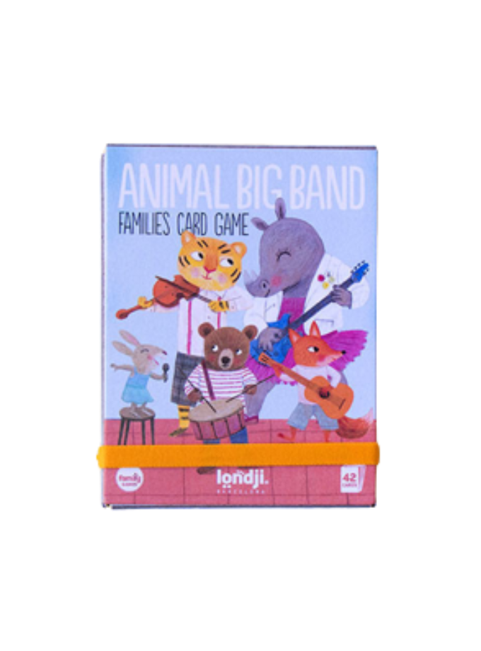 Juego de cartas Animals big band Londji Saltimbanquikids