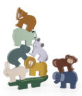 Juego de apilamiento de animales de madera Trixie - Imagen 3