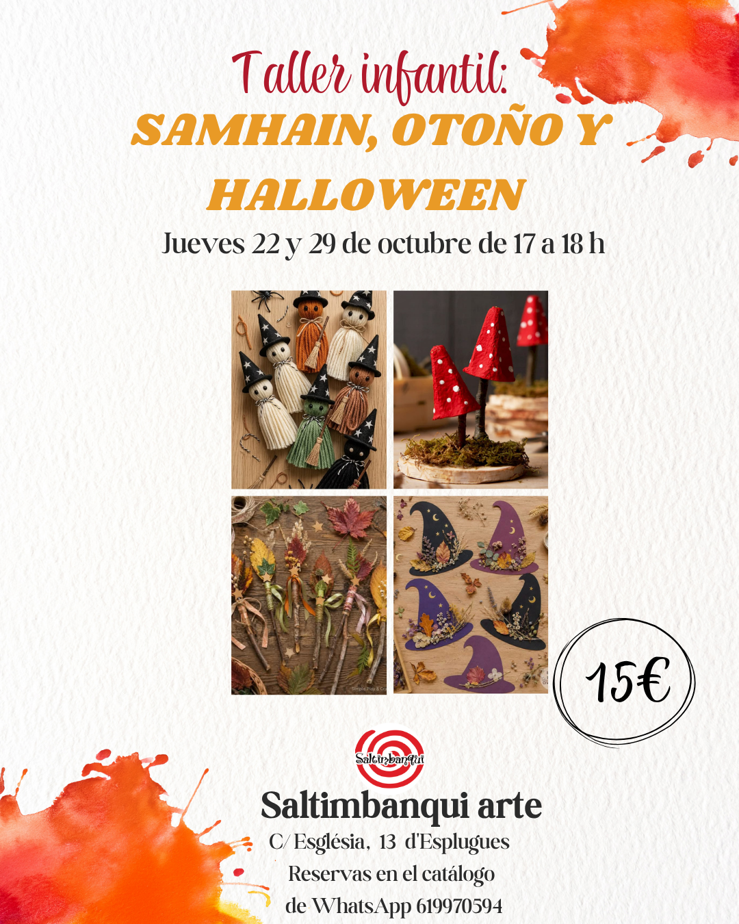 Taller infantil Samhain