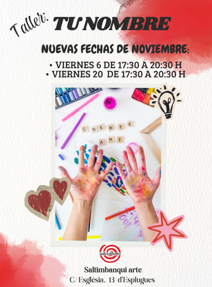 Taller creativo Tu nombre